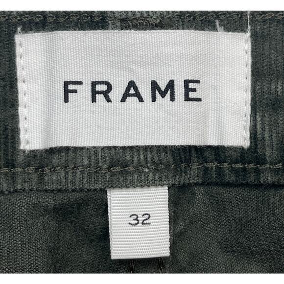 11-33 FRAME Men's Jeans L'Homme Slim Olive Size 32 - Picture 6 of 10